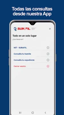 Sunafil en tus manos android App screenshot 0